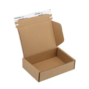 맞춤형 화장품 화주 골판지 포장 배송 블랙 지퍼 우편물 종이 선물 상자 로고 포장