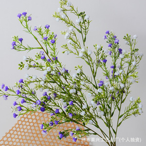 Flor Artificial de Baby's Breath de Laixing, 70 cm, Blanca, Alta Simulación, Decoración para el Hogar, Accesorios para Bodas - Product Image 2