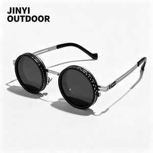 Custom Handmade Adjustable ND UV400 <b>Camera</b> <b>Glasses</b> Sunglasses-Creative Outdoor Travel Metal Polarized - Product Image 1