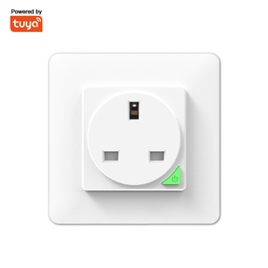 LEDEAST Tuya Smart WiFi Toma de pared Reino Unido Control de voz Monitoreo de energía <span class=keywords><strong>Enchufe</strong></span> inteligente con temporizador Control de aplicación remota Salida única - Product Image 2