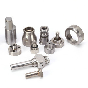 Tùy chỉnh độ chính xác trên bản vẽ OEM thép không gỉ sắt Titan nhôm 5 trục gia công CNC biến các bộ phận phay - Product Image 1