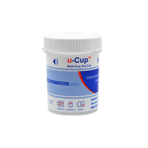 Kits de test urinaire rapides multi-drogues <span class=keywords><strong>U</strong></span>-Cup Compact à configuration personnalisée pour usage hospitalier - Product Image 2