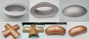 Panneaux de mur-rideau en alliage d'aluminium moderne, surface anodisée pour applications extérieures de bâtiments - Product Image 4
