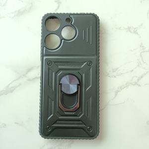 <span class=keywords><strong>เคส</strong></span>โทรศัพท์มือถือแบบกัน<span class=keywords><strong>กระแทก</strong></span> TPU นิ่ม ด้านหลังแข็ง พร้อมห่วงจับ สำหรับ TEC Spark Go 3 ราคาโรงงานขายส่ง - Product Image 3