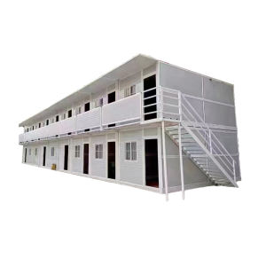 Casa prefabricada paquete plano de contenedores muebles totalmente amueblados casa prefabricada con energía solar de electricidad y fontanería - Product Image 4