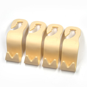 4-Pack No-Disassembly Headrest <b>Car</b> Rear Seat Hidden <b>Hooks</b> Reinforced Heavy-Duty Interior Kits - Product Image 1