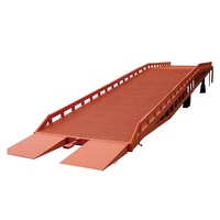 Rampe de quai 6 tonnes, niveleurs de quai hydrauliques pour chargement manuel de conteneurs