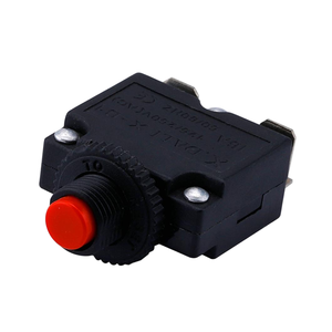 <span class=keywords><strong>Disjoncteur</strong></span> thermique 2A avec <span class=keywords><strong>bouton</strong></span> de réinitialisation <span class=keywords><strong>rouge</strong></span>, idéal pour la protection contre les surcharges des outils électriques DIY, des compresseurs et des petits appareils. - Product Image 3