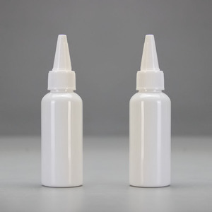 Botellas dispensadoras de plástico PET transparente con punta puntiaguda de 60 ml y 50 ml, botellas de extrusión para tinta y pigmentos disponibles en - Product Image 1