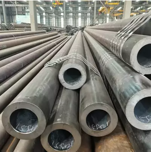 Tubería de acero al carbono sin costura <span class=keywords><strong>ASTM</strong></span> <span class=keywords><strong>A53</strong></span> Gr B Tubería de petróleo y gas Tubería de acero sin costura de alta calidad adecuada - Product Image 1