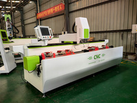 Haute qualité 3 axes CNC routeur copie perceuse profil en aluminium CNC 3 côtés Flip fraisage perceuse