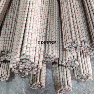 เหล็กเส้นไฟเบอร์กลาส GFRP  แท่งไฟเบอร์กลาส FRP แบบตรง - Product Image 5