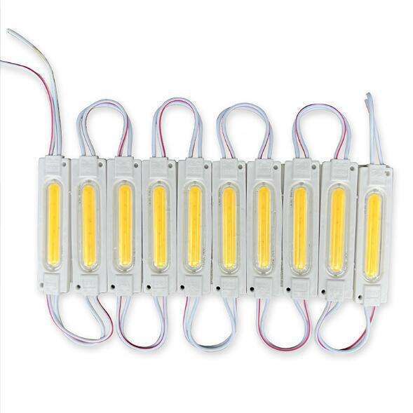 COB Led Module 6 Chips 70*19mm 12V 24V Led Backlight Adverting Letters Illumination White RGB IP65 Injection LED Modules