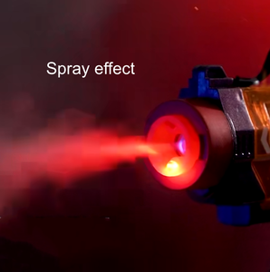 Pistol Semprot Asap Plastik Otomatis dengan Suara dan Lampu, Mainan Tembak Elektrik untuk Anak-Anak - Product Image 4