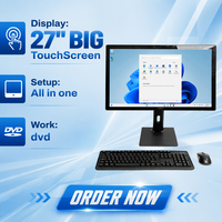 Computadora Todo en Uno de 27 Pulgadas con Pantalla Táctil, Quad Core I5, Pantalla FHD, Placa Base Mini ITX, 16GB de Memoria DDR4, 512G de Almacenamiento