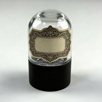 Pot en verre anti-odeur personnalisé 1g 3.5g 7g avec bouchon sécurité enfant, pot en verre pour bourgeons de fleurs biologiques