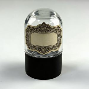 Custom 1g 3.5g 7g Smell Proof Glass Spice Jar Doja Jar Child Resistant Cap Glass Organic Flower Buds Dome Jar Pre Rolls - Product Image 2