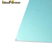 Nueva Placa Base para Impresora 3D Ideaformer, Cuadrada, de Aluminio, Negra, 214*214*3mm, 3 Meses de Garantía, FDM