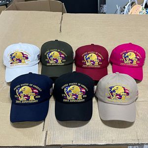 Casquette de baseball brodée 6 panneaux réglable unisexe en coton, chapeau décontracté couleur unie pour adulte, casquette de baseball ajustable - Product Image 3