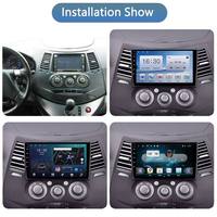 Système multimédia de voiture pour Mitsubishi Grandis 2003-2011, autoradio Android 1 Din, lecteur vidéo, navigation, unité audio, 128 Go, Car-play