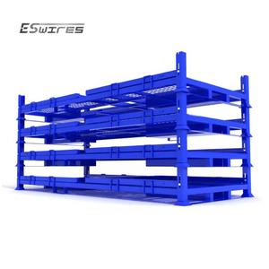 Caisse en acier de moto d'industrie automobile empilable résistante en métal fiable - Product Image 2