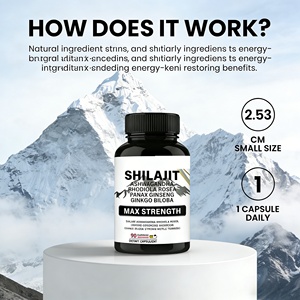 Suplemento Natural Orgánico de Shilajit del Himalaya, Marca State-owned Capital, Shilajit Gold Ashwagandha, Cápsulas de Shilajit Puro - Product Image 3