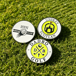 Marqueur de balle de golf Ziny de qualité supérieure, personnalisable avec logo, design gratuit, finition lisse - Product Image 1