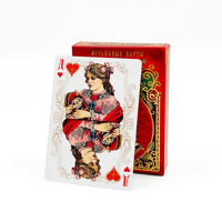 Cartes à Jouer Personnalisées Noël Théâtre Ballet Art Deck Cartes de Poker Cadeau Design Personnalisé Impression OEM Fournisseur d'Usine