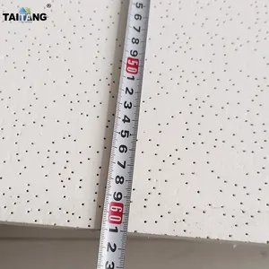 Australien Deckenfliesen Büro feinste geschissene Deckenplatten Deckenfaser Mineral 60 × 60