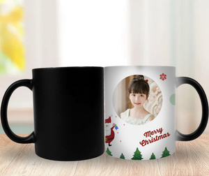 Tazas de café de cerámica impresas con logotipo personalizado de 11oz, fotos personales, sublimación, tazas blancas elegantes con juegos de regalo sublimados blancos simples - Product Image 4