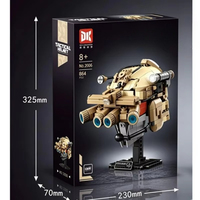 DK 2006 2026 Nouveau Kit de Modélisme MOC Créatif à Assembler, Ornement en Briques, Cadeau de Collection pour Adulte, 904 Pièces, Ensembles de Blocs de Construction