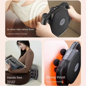 Mejor calidad masajeador vibración tejido profundo alivio muscular Pian pistola de masaje inalámbrica 16 cabezas masajeador de espalda - Product Image 5