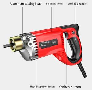 Portable 220V 900W <strong>Electric</strong> <strong>Concrete</strong> <strong>Vibrator</strong> Internal Screw Coupling Pump Motor Core Components For Construction Surface - Product Image 5