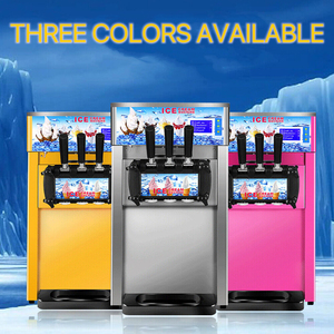 Máquina de Hielo Suave Comercial de 1200W, 18L/H, Pantalla LED, 3 Sabores y Colores Disponibles, IC-2, Máquina de Hielo de 3 Sabores, 18L/H C - Product Image 3