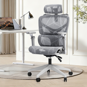 Silla <span class=keywords><strong>de</strong></span> Oficina Ergonómica Giratoria y Ajustable <span class=keywords><strong>de</strong></span> Lujo con Reposabrazos 9D y Reposapiés, Venta al Por Mayor Directo <span class=keywords><strong>de</strong></span> Fábrica - Product Image 5