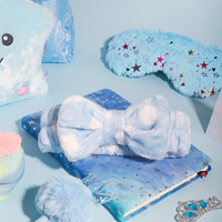 Beauty Spa Egg Cup Gift Set con Juego de cepillos de paja Star Pillow Manta de felpa Notebook Eye Mask Premium para regalos temáticos de Frozen