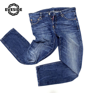 Vêtements d'occasion en gros Pantalon en denim d'occasion Jeans d'occasion longs mixtes pour hommes Classe <span class=keywords><strong>B</strong></span> - Product Image 4