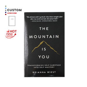 Thanh Lịch Cá Nhân Bìa Cứng softcover ràng buộc tùy chỉnh in màu mang nhãn hiệu công ty Quà Tặng đào tạo hướng dẫn sử dụng - Product Image 2