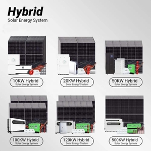 Sistema de Energía Solar Híbrido Fuera de la Red de 5kw-15kw para el Hogar con Controlador MPPT, Solución de Almacenamiento con Batería de Iones de Litio Ty-10kw-hy - Product Image 3