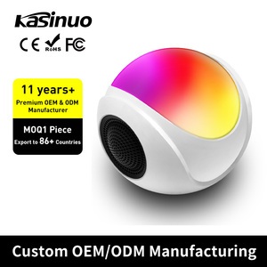 Altavoz Inalámbrico para Exteriores Kasinuo 2026, 5W, 1200mAh, Luz RGB con Melodía, <span class=keywords><strong>Radio</strong></span> FM, Emparejamiento TWS, Reproductor de Audio Portátil Pequeño para Escritorio - Product Image 2