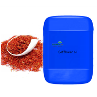 Huile de Carthame 100% Pure et Naturelle Pressée à Froid – Huile Végétale pour Soins de la Peau, Massage, Soins Capillaires et Matière Première Cosmétique