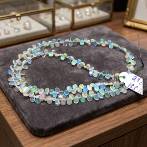 Nueva Llegada de Diamantes Naturales Etíopes, Forma de Corazón Lisa, Calidad AAA, 81 Colores, Cuentas Sueltas, Gemas, Hilos de 17 Pulgadas - Product Image 4