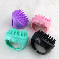 Super shampooing cuir chevelu brosse masseur poche griffe tête douche brosse épurateur tête facile livraison directe cheveux accessoires