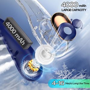 Enfriador de Cuello Inteligente con Pantalla, Carga USB, Flujo de Aire por Turbina, Flexible, Silencioso, Portátil, para Deportes y Correr, Venta al Por Mayor de Fábrica - Product Image 4