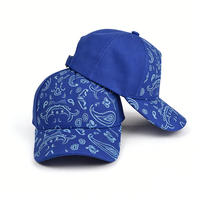 Casquette de baseball 3D unisexe personnalisée à 5 panneaux, réglable, pour le sport, le cyclisme, la pêche, les activités de plein air, décontractée et tendance, vente en gros