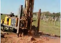 Foreuse de puits d'eau sur chenilles diesel HQZ-180, machine de forage de tunnels à découpe de carottage de 180 m, moteur à faible entretien, CE ISO