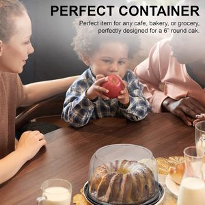 Couvre-plat en plastique transparent réutilisable pour sushis, outil de cuisine, buffet, convoyeur, assiette à gâteau, accessoires de restaurant - Product Image 6