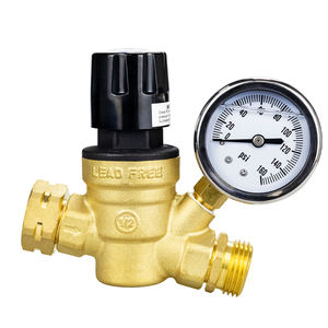 Regulador de válvula reductora de presión de latón roscado NH de 3/4 pulgadas DN20 16Bar sin plomo Tmok para Camper de agua potable - Product Image 1