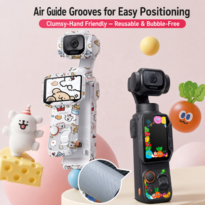 <span class=keywords><strong>Film</strong></span> de protection imperméable en vinyle 3M sans résidus TENGDAFEI pour Insta360 Luna Pro, facile à appliquer, protection de caméra amovible pour un usage quotidien - Product Image 4