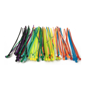 Bridas de Cable Autoblocantes de Nylon 66 Ecológicas, Tamaños Estándar, Amarillo, Negro, Rojo, Azul, Verde; 100mm 200mm 250mm, Reutilizables - Product Image 2
